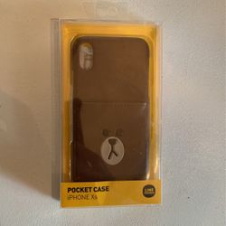 Browny Bear iPhone Xs Case Protection