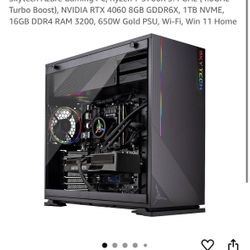 Skytech Azure Gaming PC – Ryzen 7 5700X | RTX 4060 | 16GB RAM | 1TB SSD