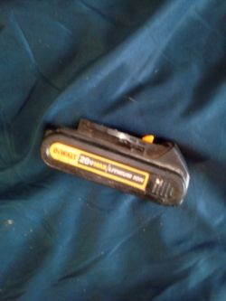 DeWalt 20v battery