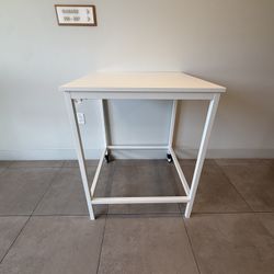 Ikea Hight top table - TROTTEN Table, white, 31 1/2x31 1/2 "