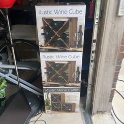Wine wood Cubes