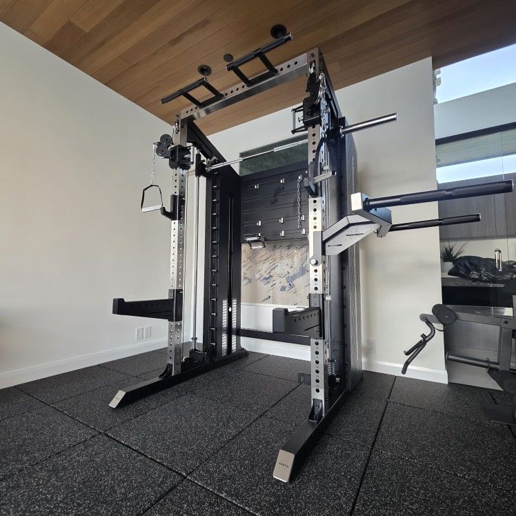 🔥NEW Vesta Pioneer 3in1 | Functional trainer | Squat Rack | Smith Machine | 200lbs weight stack | Gym Equipment | Commercial Grade | FREE DELIVERY 🚛