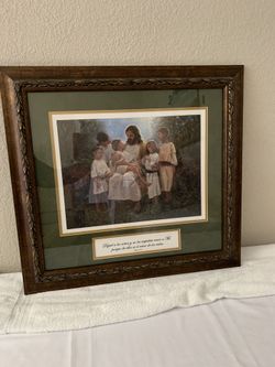 Cuadro De Jesus  Home Interior   26 1/2. X 24 