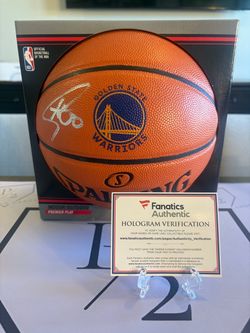 Stephen Curry Fanatics Authentic Signed Basketball W/Hologram Verification (GS)