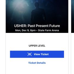 Usher Past And Future Concert Tickets 