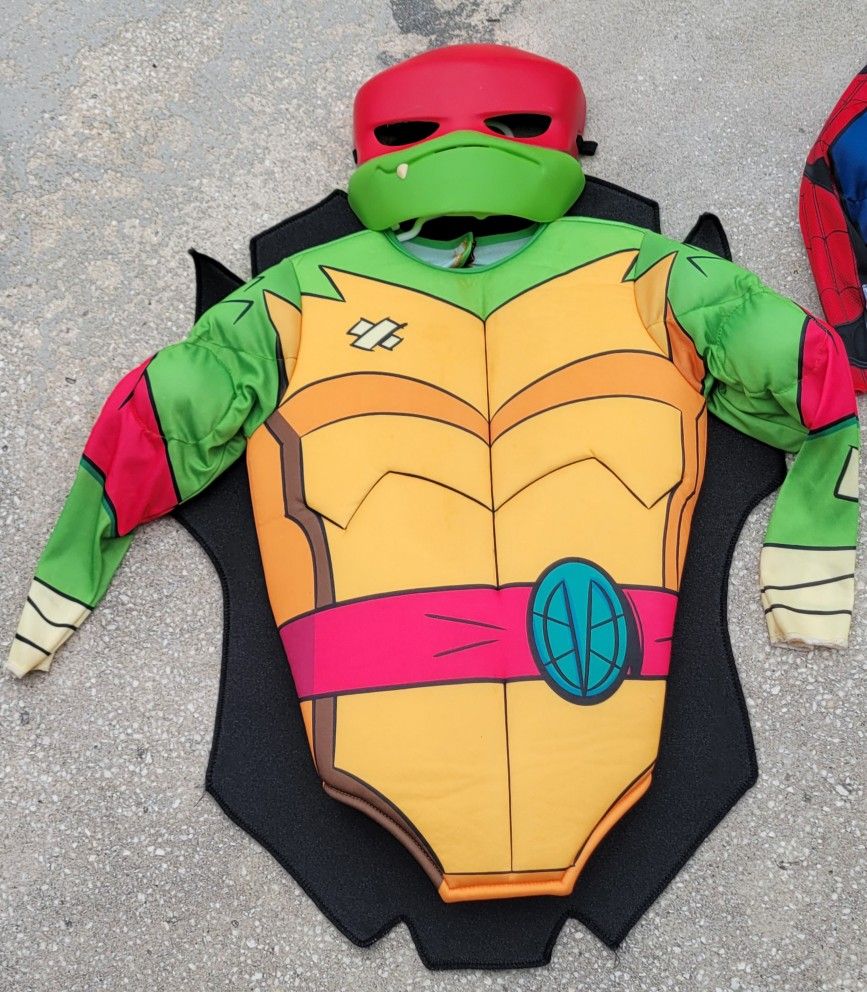 Kids NINJA TURTLE Halloween Costume Size Small