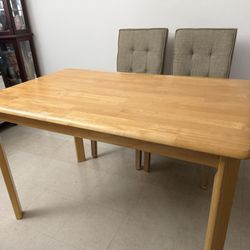 4 Foot table With Chairs (4)