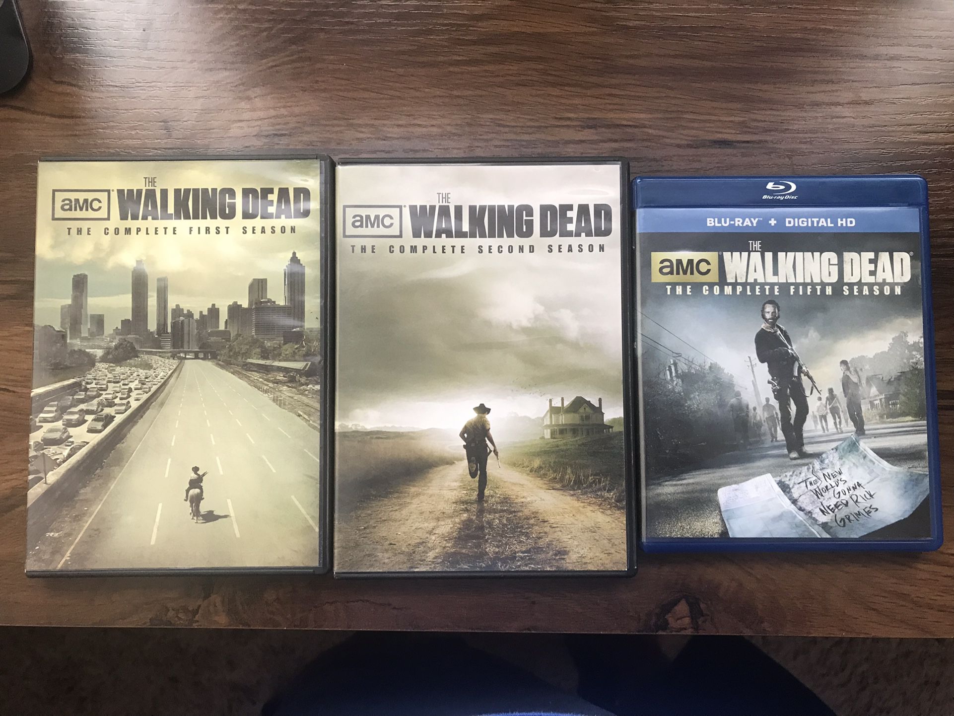 Walking Dead Bluray & DVD