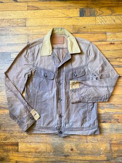 Taylor Stitch Long Haul waxed canvas tobacco brown Jacket  Size 36