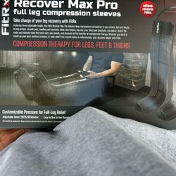 FitRx Recover Max Pro Full Leg Compression Massager
