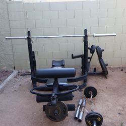 Bench With Weights 