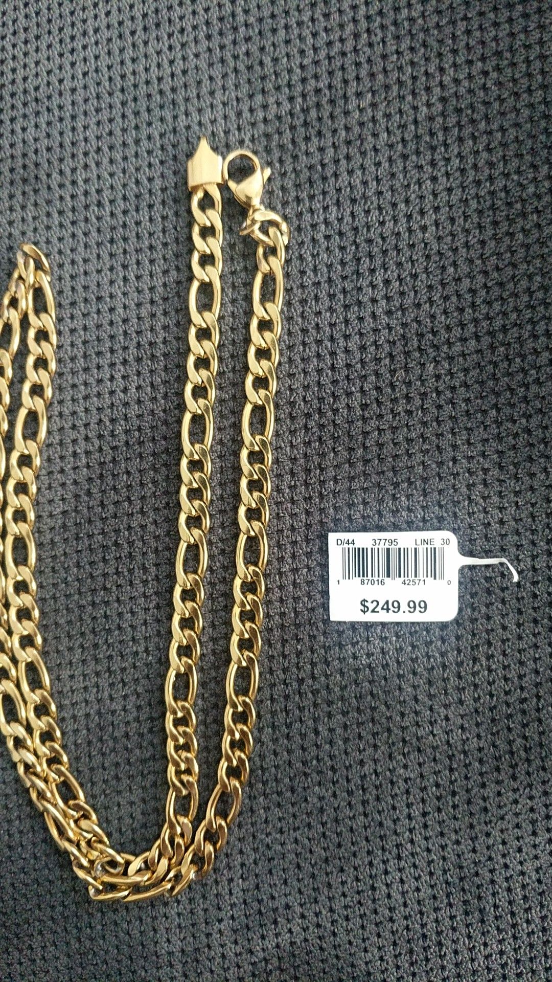 Plated gold chain