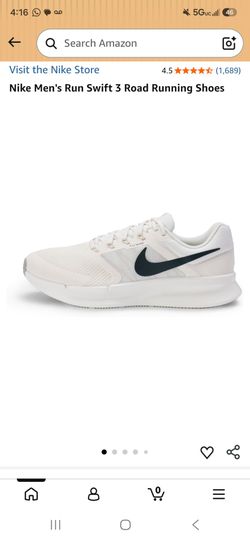 Nike Men's Run Swift 3 Road Running Shoes size 10