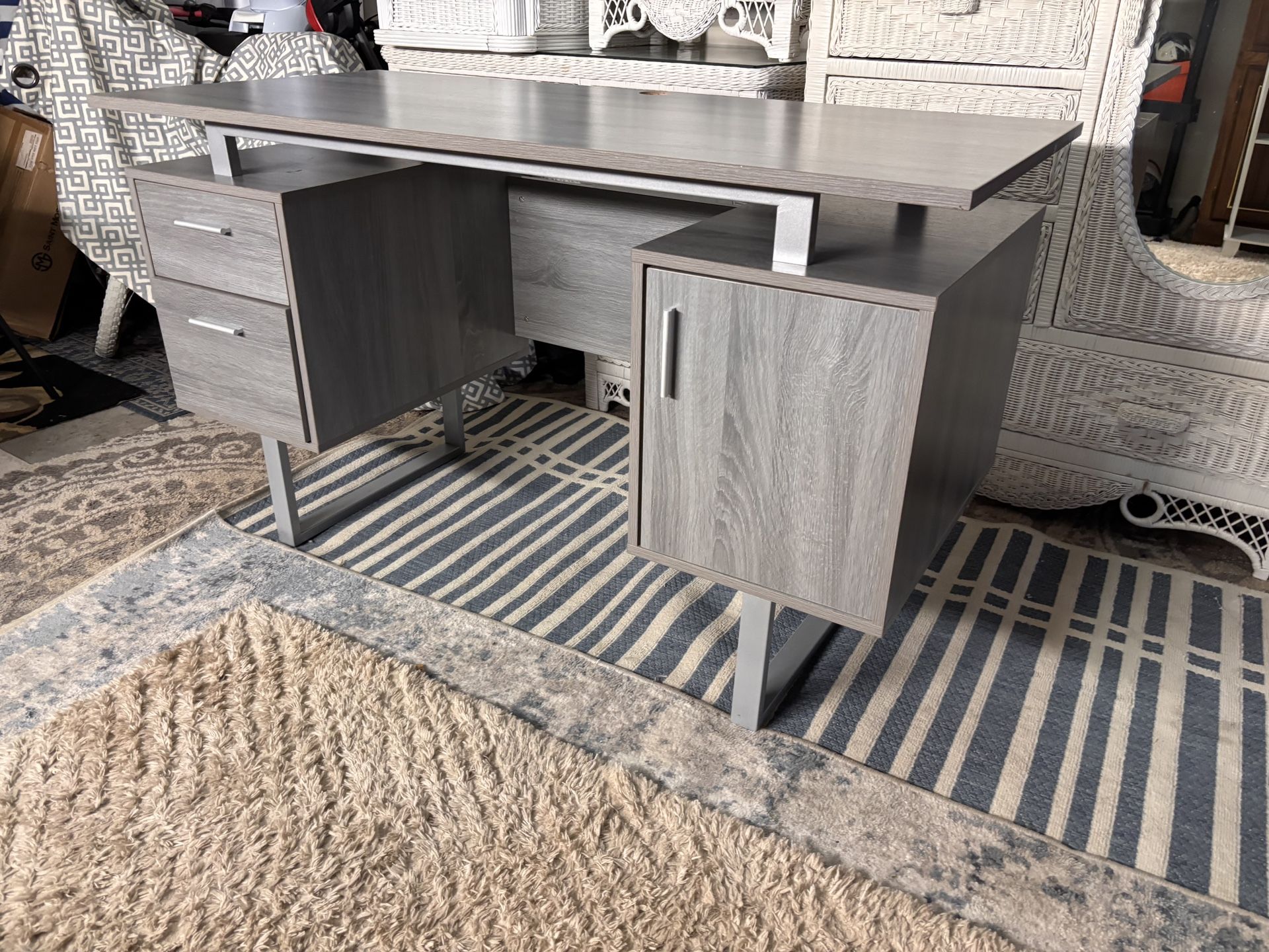 Grey Desk