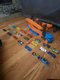 Car Hauler with 20+ cars.
