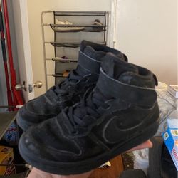 Black Nike Shoes Boys 11c