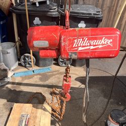 Milwaukee 2 Ton =4000 Lbs