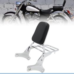 Passenger Backrest Sissy Bar with Luggage Rack for Honda Shadow ACE VT400 VT750 C2 RC44 VT (contact info removed)-2003