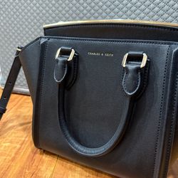 Charles & Keith trapeze crossbody bag