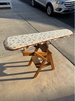 Antique Iron Board/Step Stool