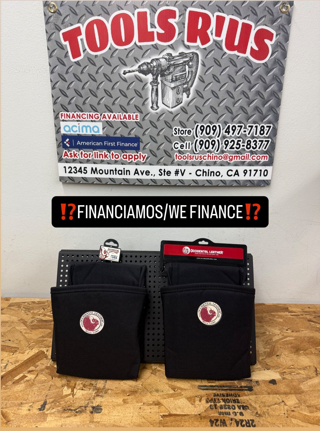 B9019 OCCIDENTAL LEATHER Nylon Universal Bag(EACH)**(FINANCIAMOS/WE FINANCE)**