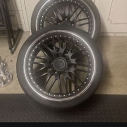 Porsche Rims With New Tires