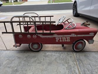 50s Firetruck Pedal Car