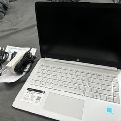 Brand New HP 14" Laptop 14-dq3000dx... Open Box... Charger + Box Included
