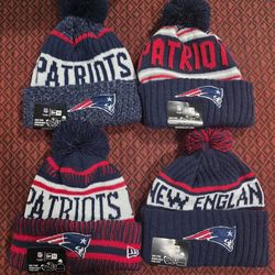 4 PACK -NEW ENGLANDBOATRIOTS HATS....