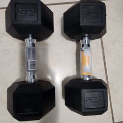 25.lbs X 2 Dumbbell Set