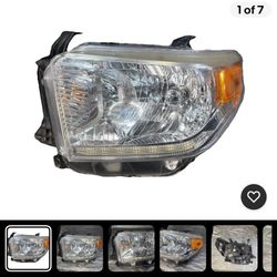2014-2017 TOYOTA TUNDRA DRIVER SIDE HEADLIGHT OEM LH
