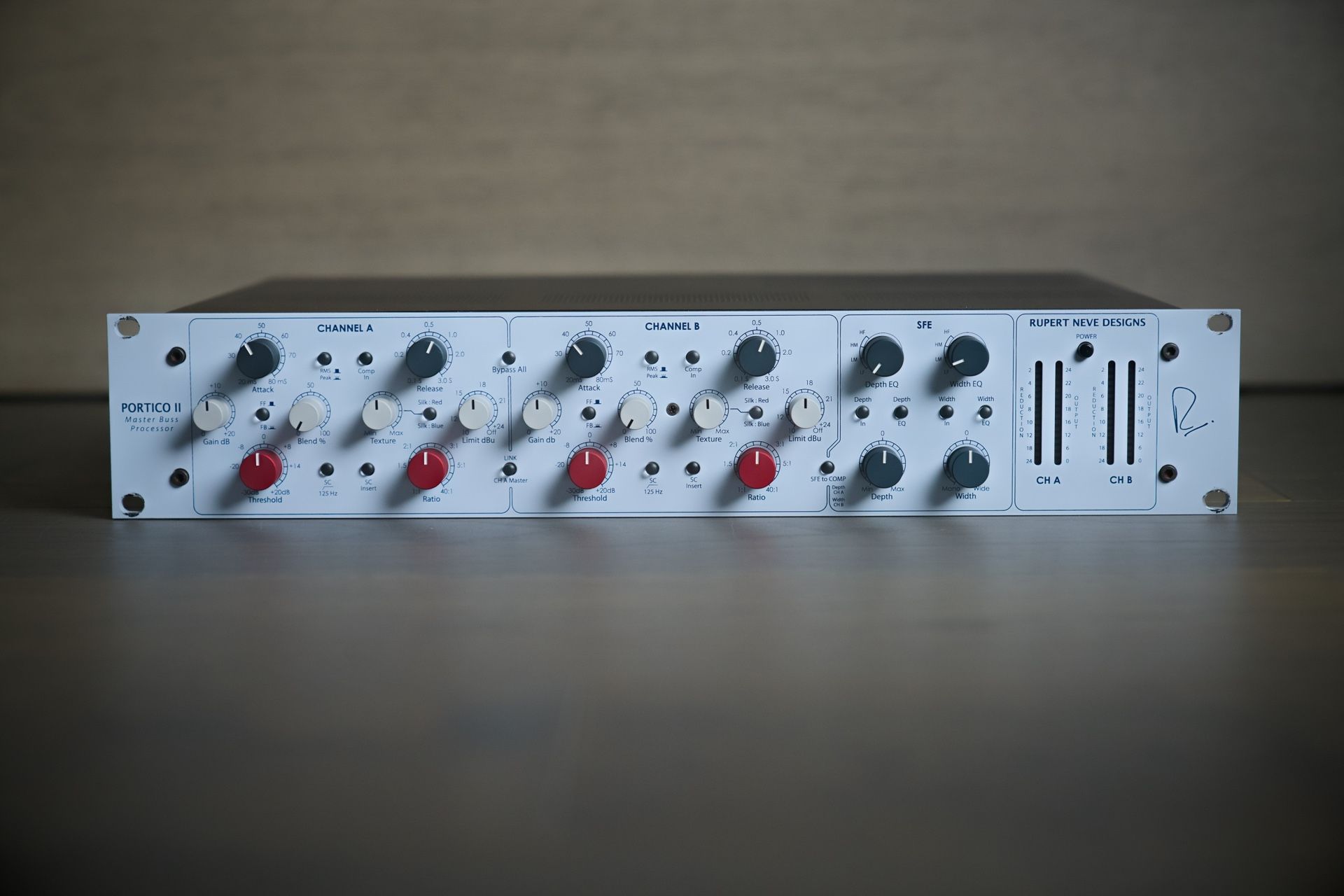Rare White Rupert Neve Designs Portico II Master Buss Processor