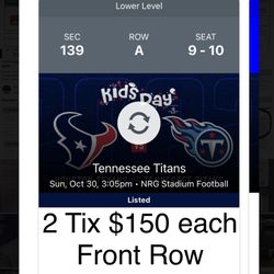 TEXANS vs Tennessee Titans