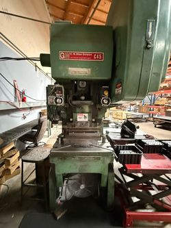 Bliss Gulf & Western C45 Mechanical Stamping Press, 45 Ton Capacity