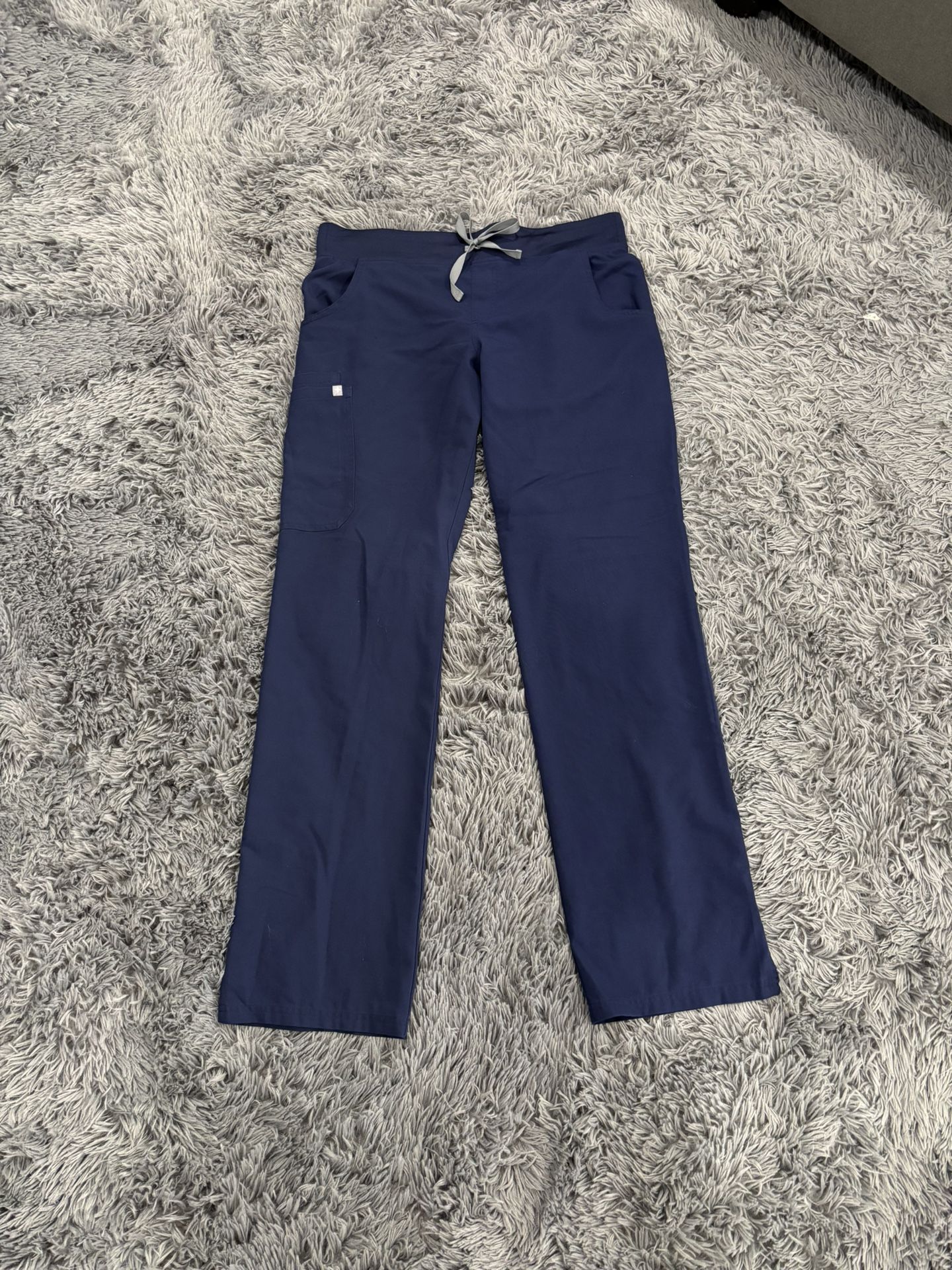 M/T FIGS Navy Blue Kade scrub pants