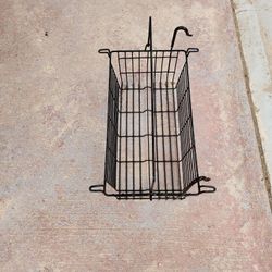 Black Metal basket