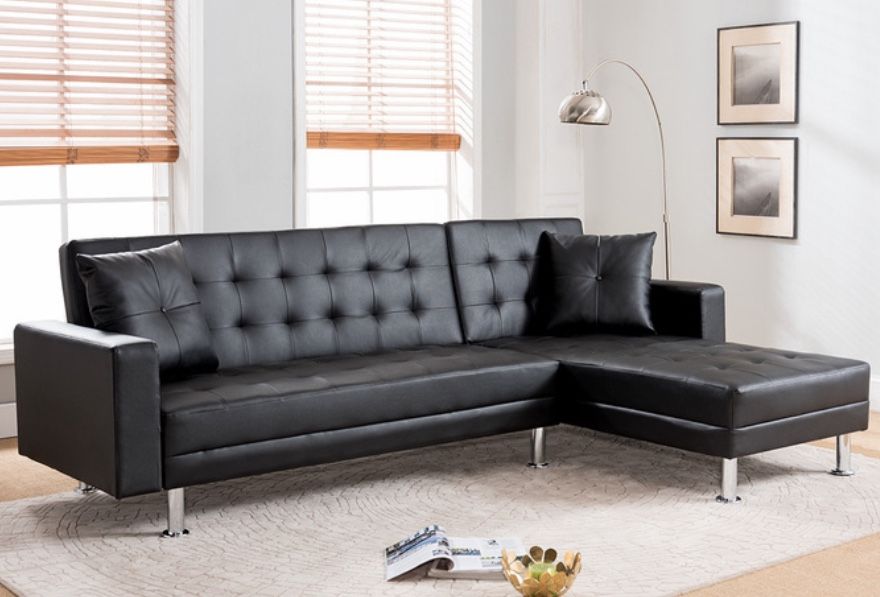 New! Contemporary Sleek Styling Sofa Sectional ~ QUEEN SLEEPER !!!!
