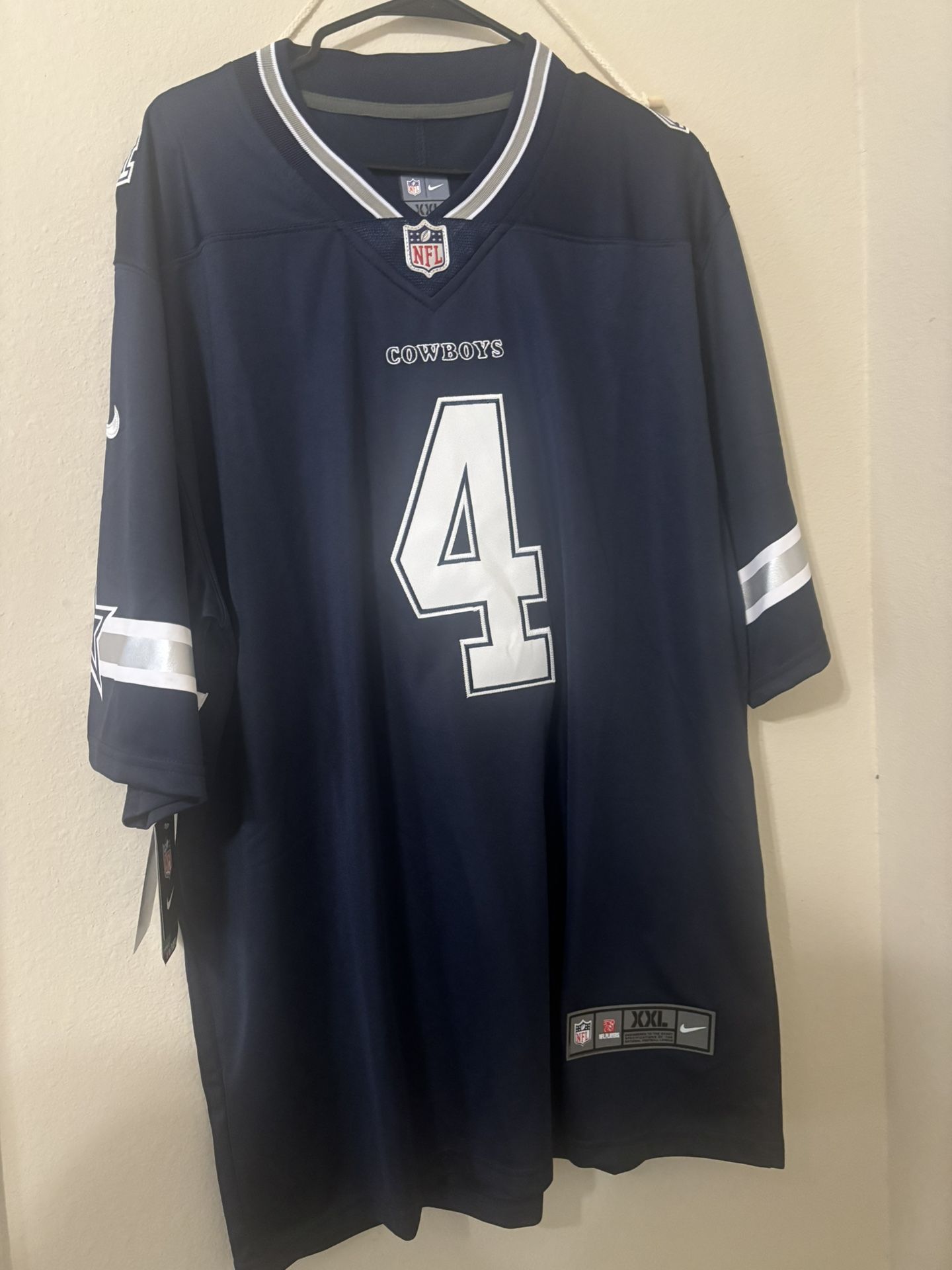 Dallas Cowboys Dak Prescott Nike NFL Jersey - Men’s Size XXL - Navy