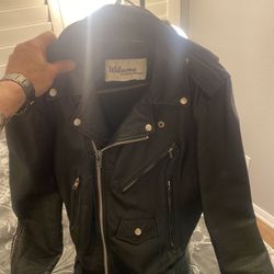 Classic Leather Biker/punk Jacket  Original Hard To Find Vintage !