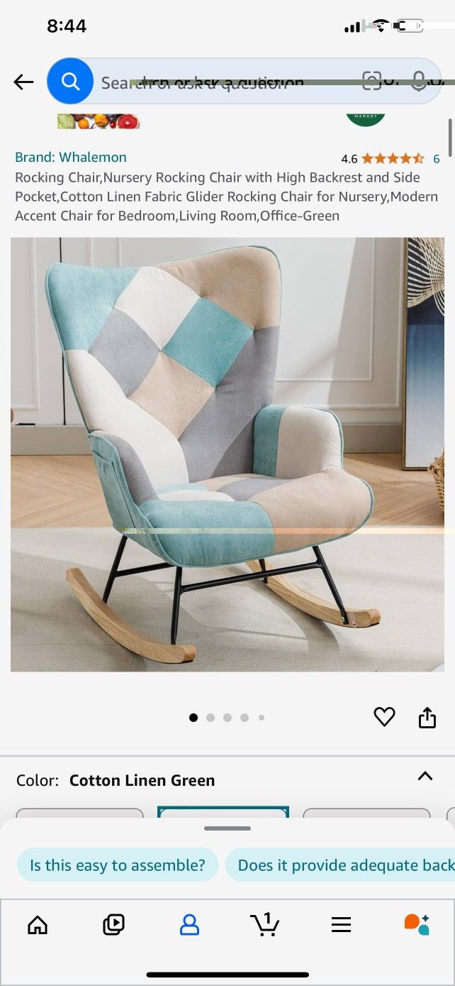 Rocking Chair Open Box Never Used