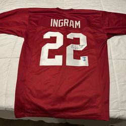 Mark Ingram Autographed Jersey “Heisman 09”