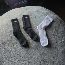 Nike N Adidas Pair Of Socks 