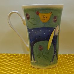 Roy Kirkham Friends mug Fine bone china 2001 made in England