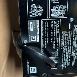 Sony STR-DH590 5.2 Channel Home Theater AV Receiver