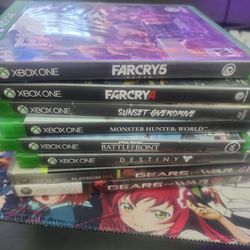 Xbox one with games works just dont have cables or controller had it in storage