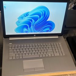HP 17 Inch 8GB RAM 256GB SSD Windows 11 Pro 