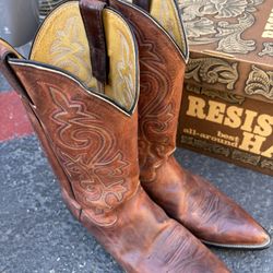 Mens Justin Boots Size 12