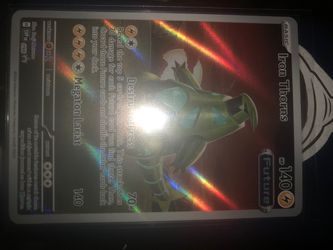 Iron Thorns Holo Pokémon Card SVP 098