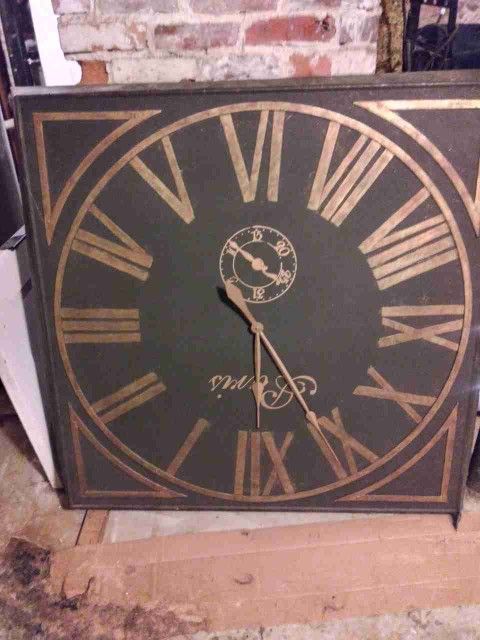 XL Wall Clock Decor