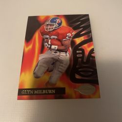 Football Topps 1996  Glyn Milburn #52